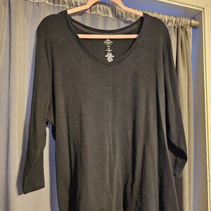 Women's 2X St John's Bay Essential Tee